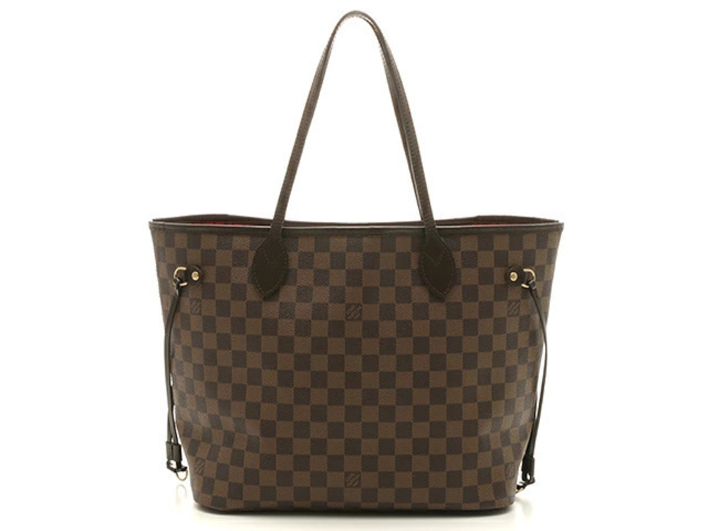 LOUIS VUITTON Neverfull bag Damier Cerise Red